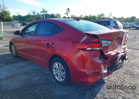 2017 Hyundai Elantra Se from USA, damaged, VIN 5NPD74LF3HH183140